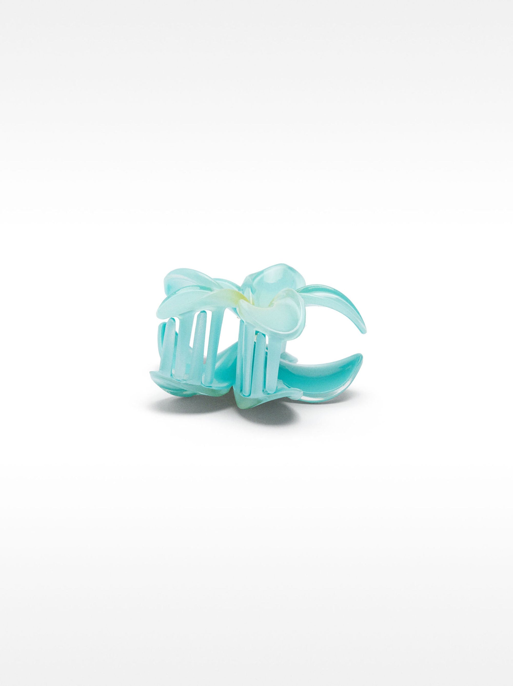 Blue Flower Clip