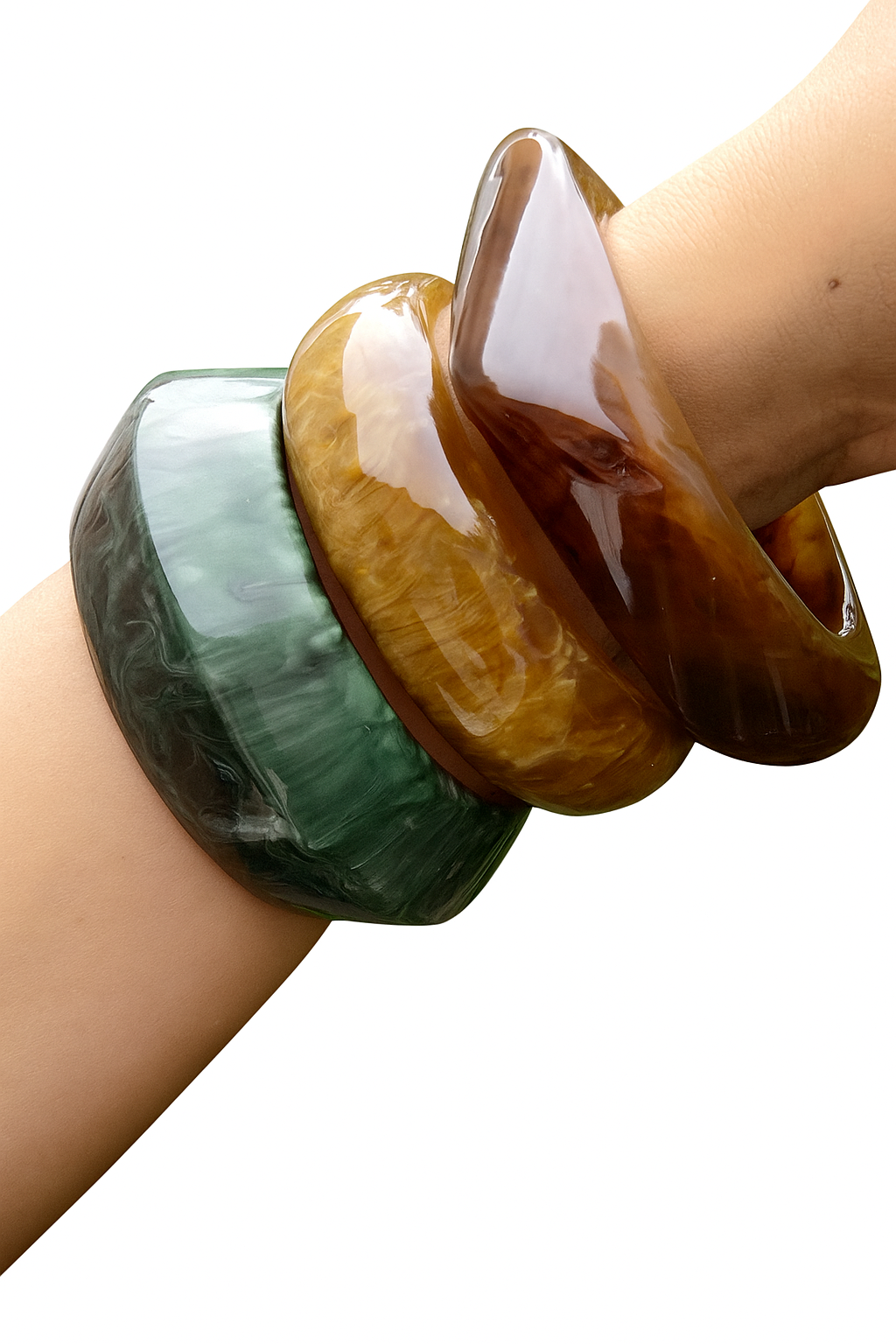 Brown Bangle (stack of 1 piece )