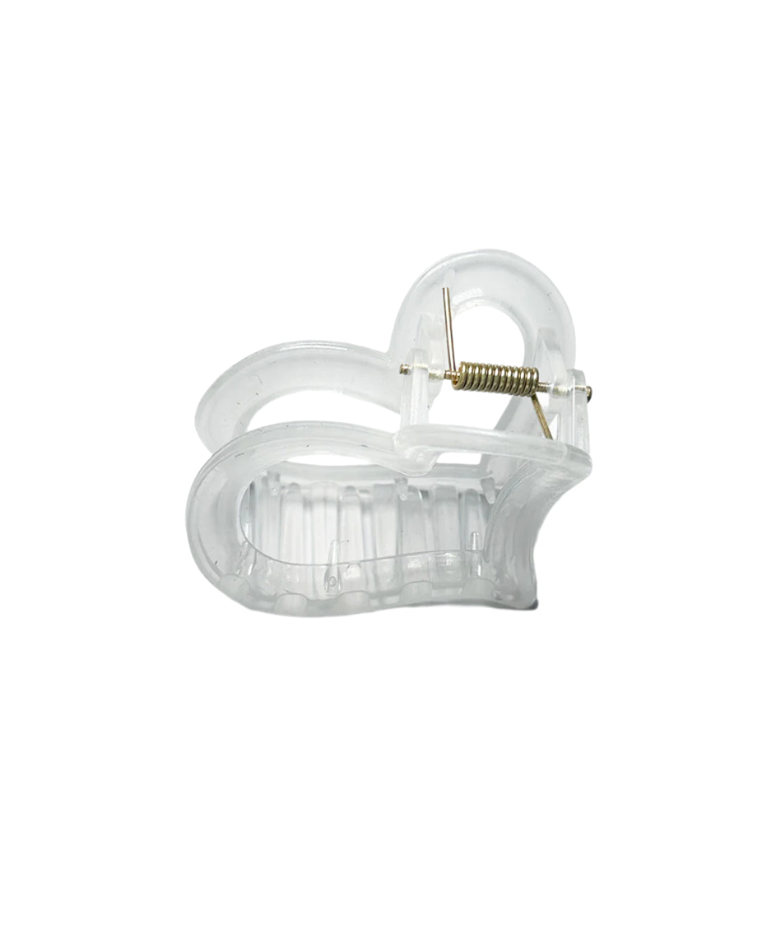 White Shape Pink Clip