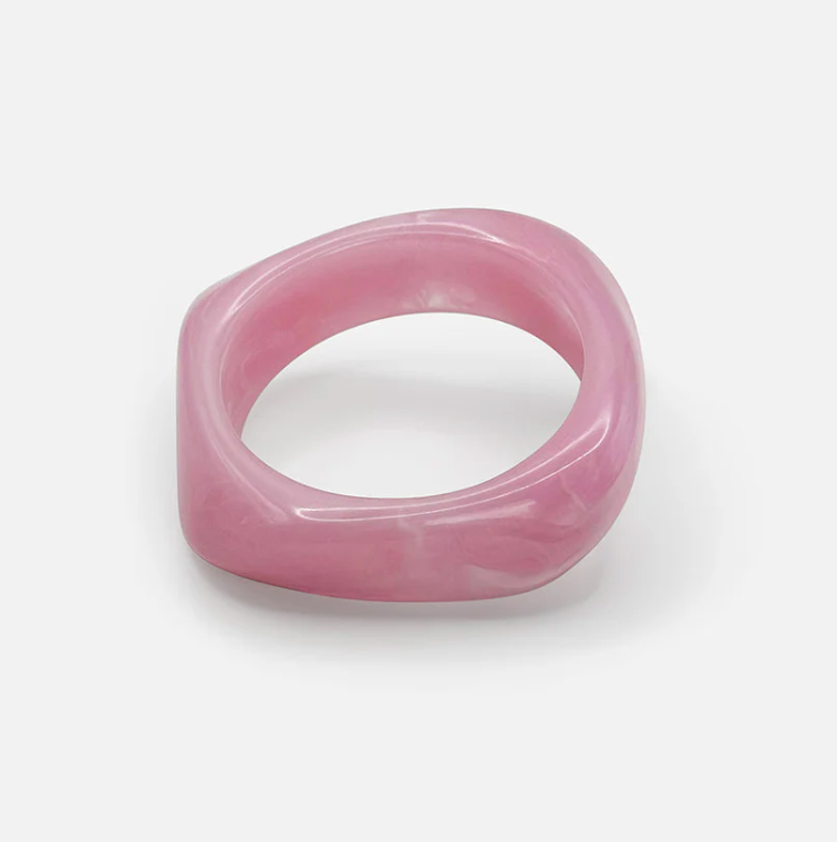 Pink  Bangle (stack of 1 piece )