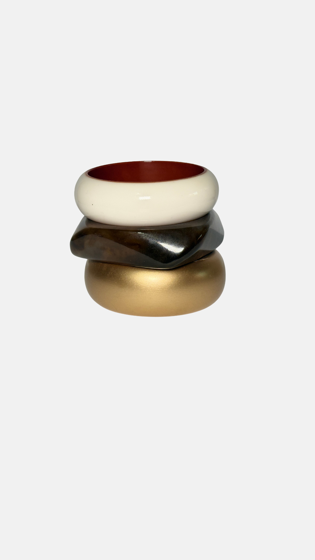 white golden brown classic (stack of 3  )