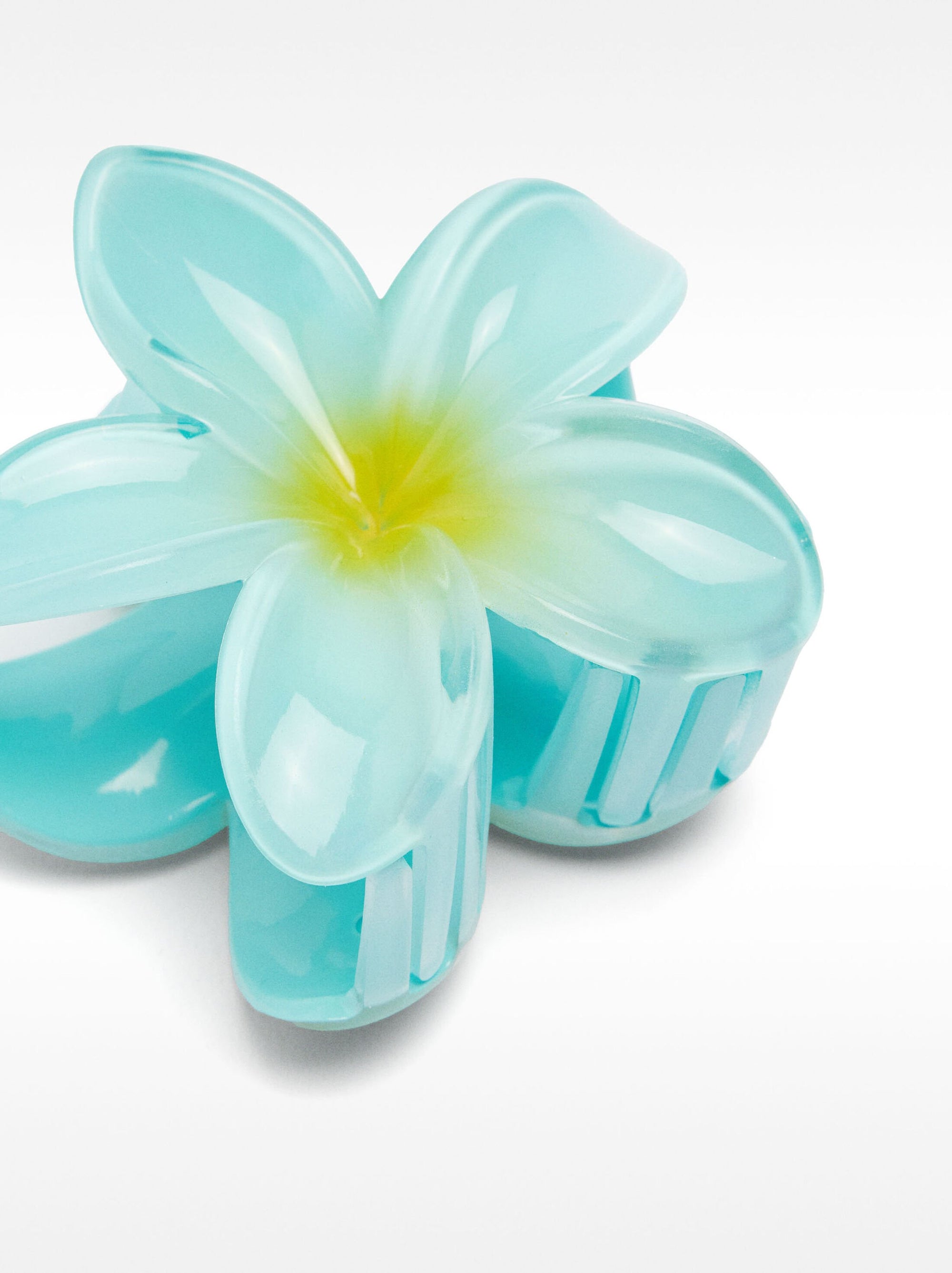 Blue Flower Clip
