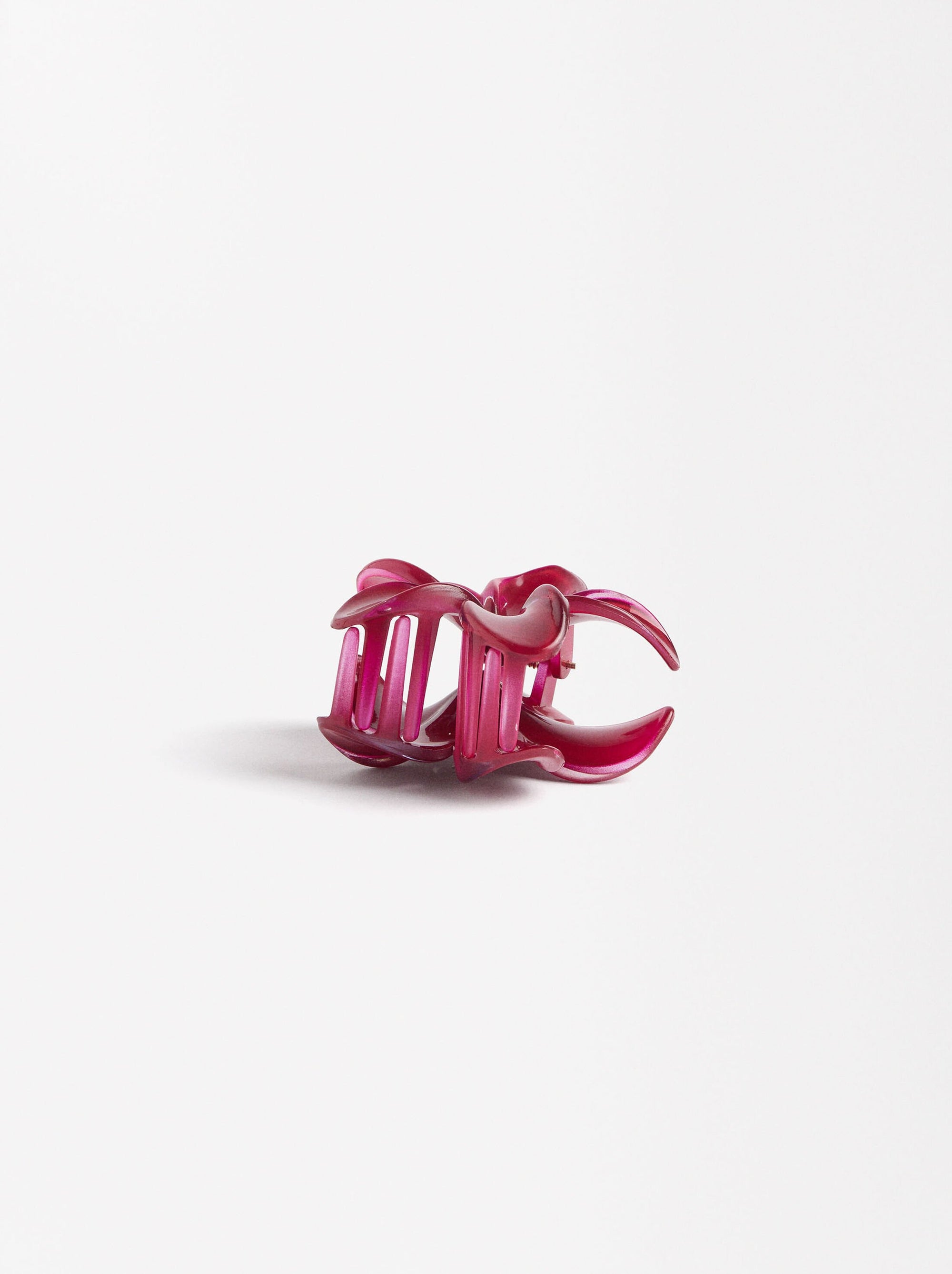 Red Flower Clip