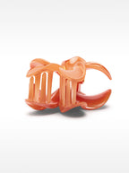 orange Flower Clip