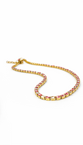 Pink Tennis Chain