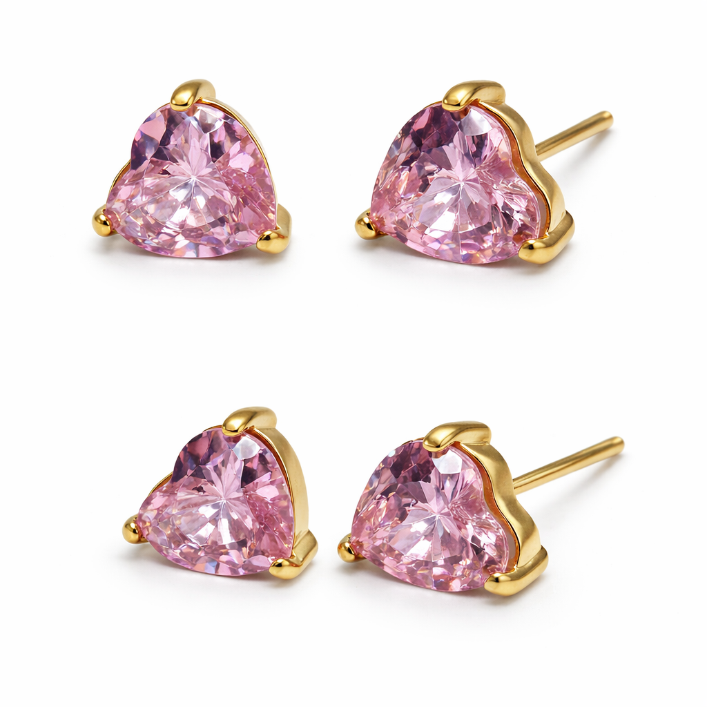 Pink Love Earrings