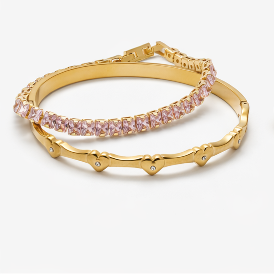 Blush Tennis Bracelet