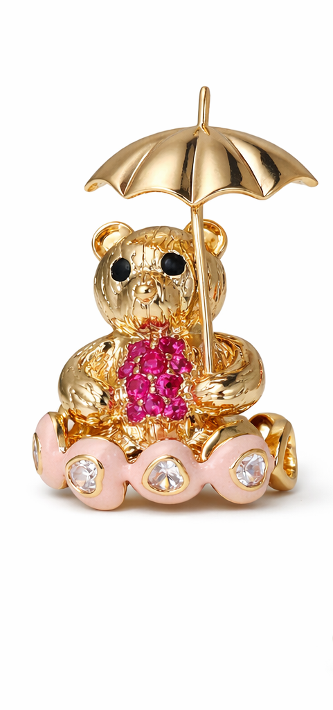 Pink Heart Teddy Set ⭐