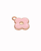 3 Colour small flower charms