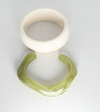 White n Wave Lime Green