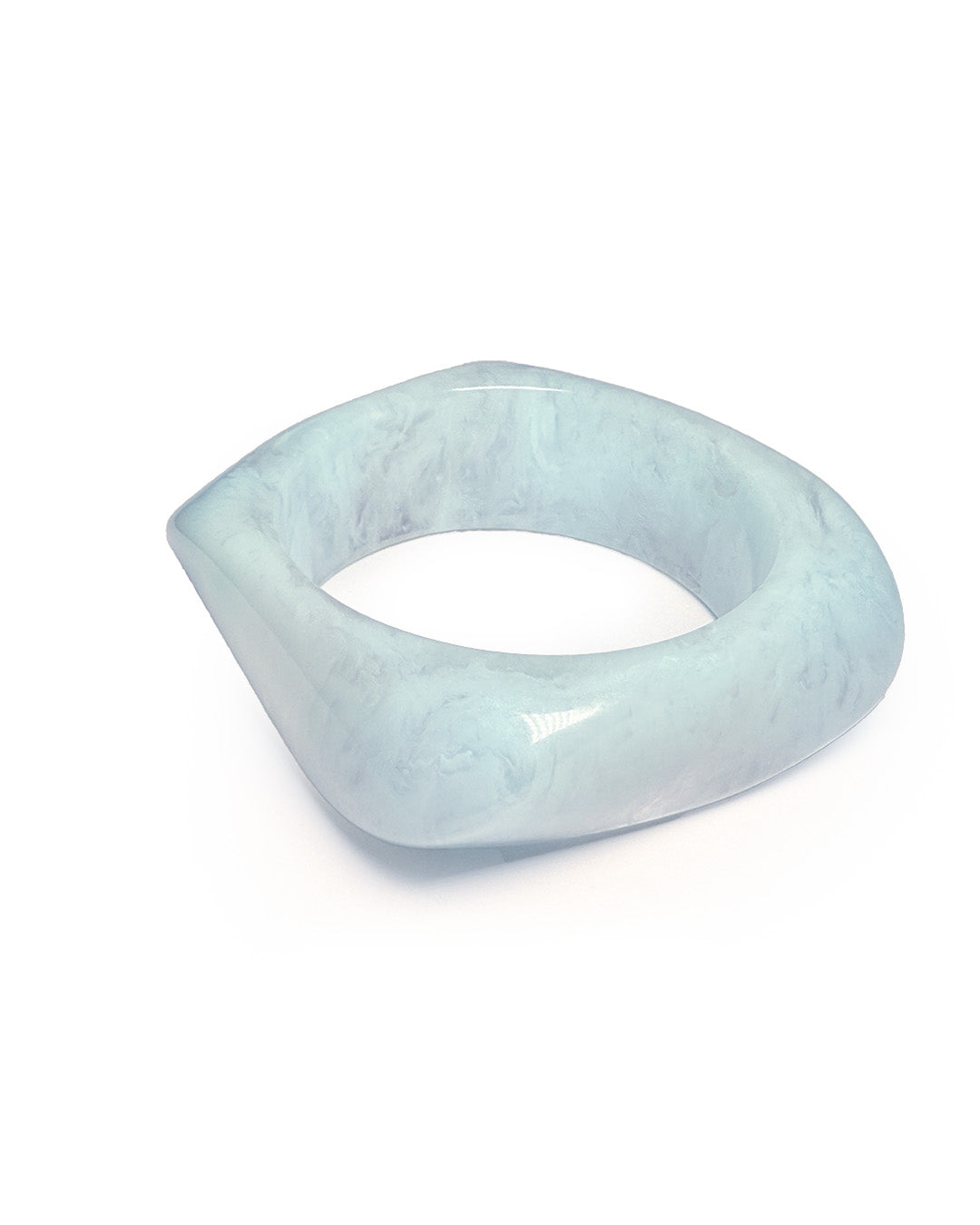 Blue Resin Bangle