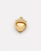 Yellow Watermelon charms