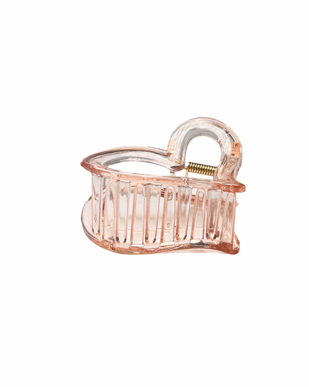 Heart Shape Brown Clip
