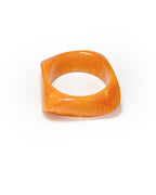 Orange Resin Bangle