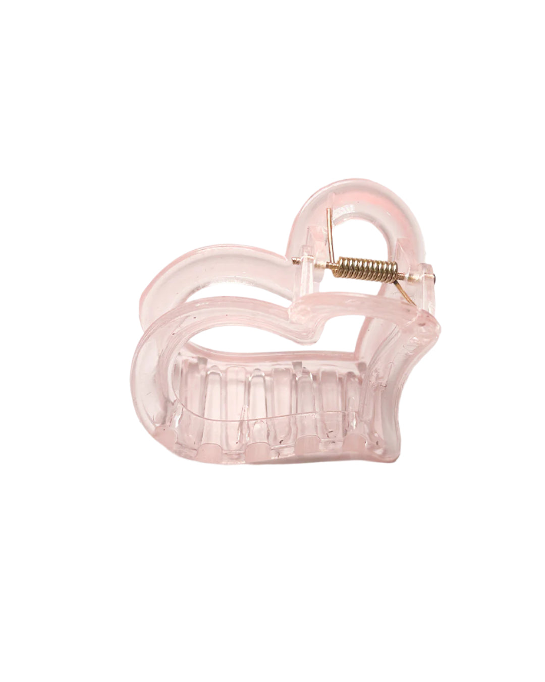 Heart Shape Pink Clip