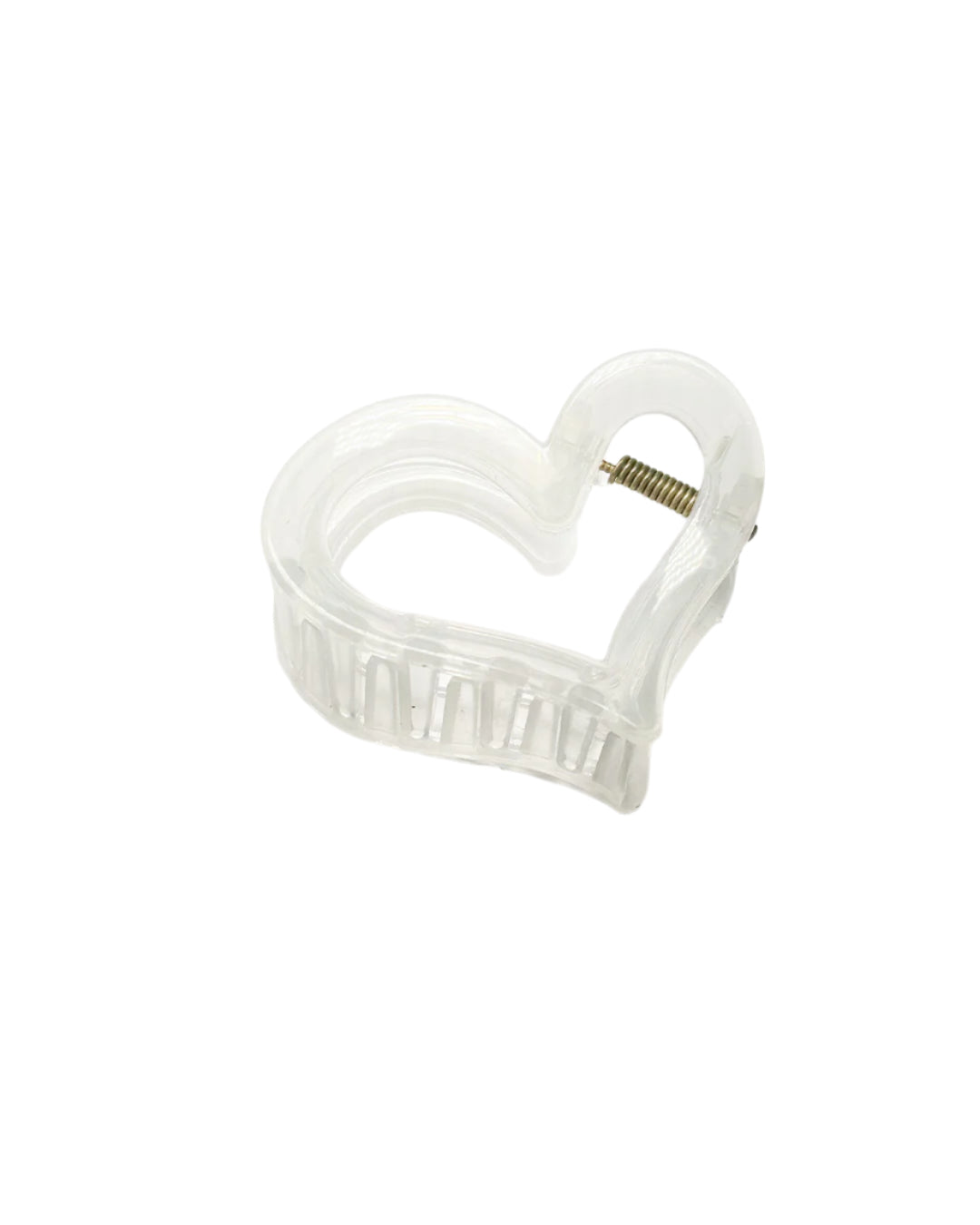 White Shape Pink Clip
