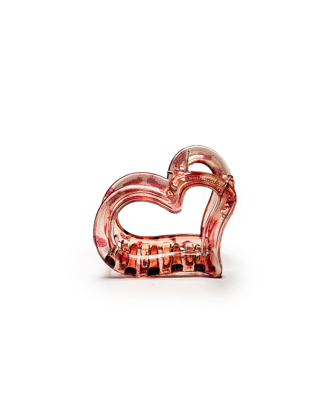 Dark brown Shape Pink Clip