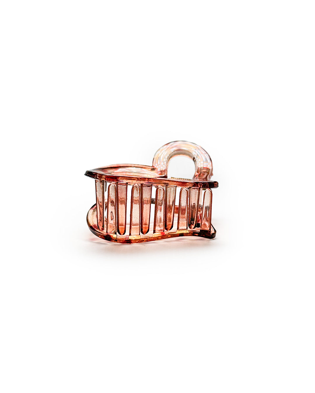 Dark brown Shape Pink Clip