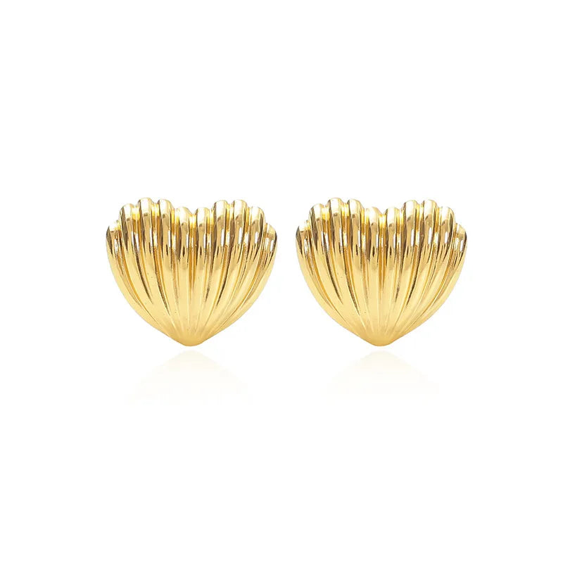 Golden Shell Hearts