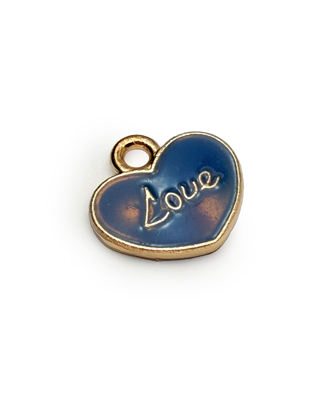4 Love hearts charms